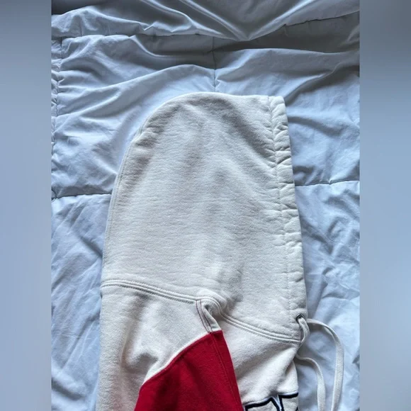 Supreme Paneled Arc Hooded Sweatshirt 'Natural'